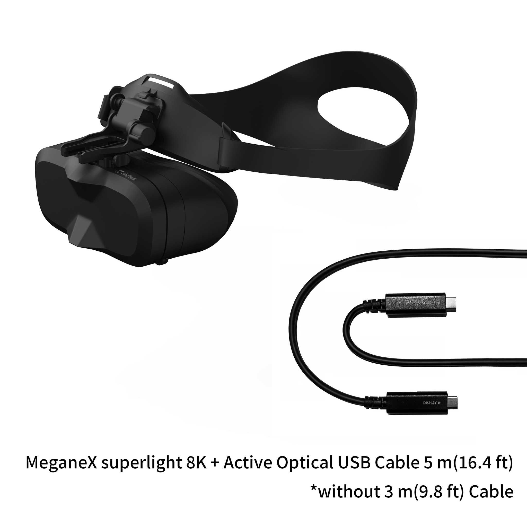 MeganeX superlight 8K + Active Optical USB Cable 5m(16.4 ft) (SVP 